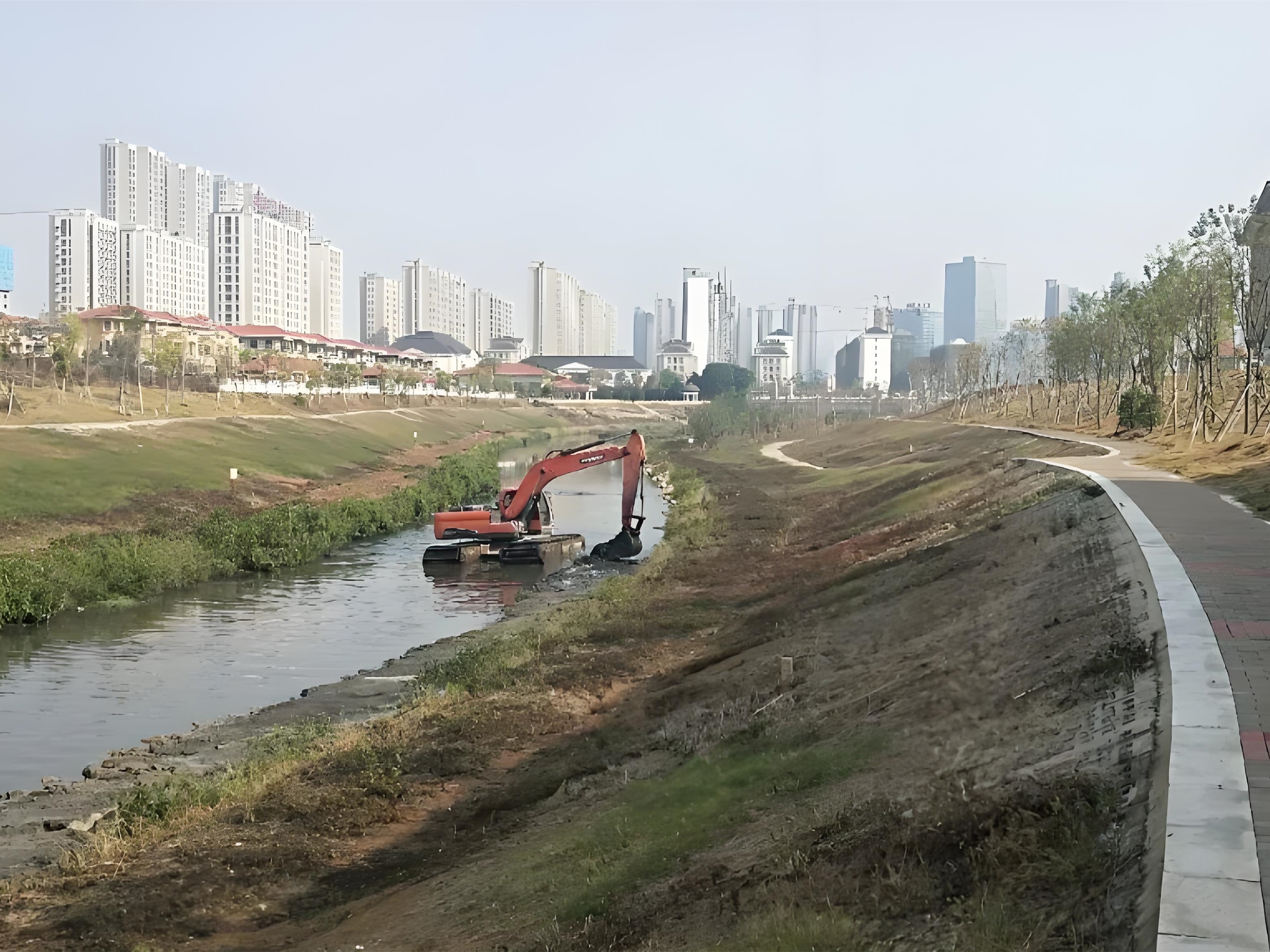 上海青浦區(qū)挖機(jī)清淤施工隊(duì)-沼澤地清淤后如何防止再次淤積？
